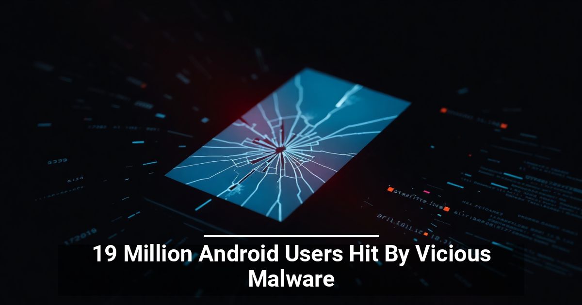 19 Million Android Users Hit By Vicious Malware